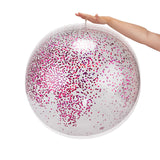 Toi-toys opblaasbare glitter ballon, 60cm