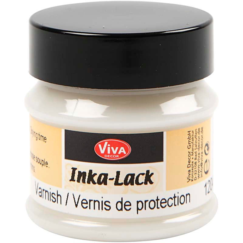 Viva decor inka-gold vernis, transparant, 45 ml 1 doosje