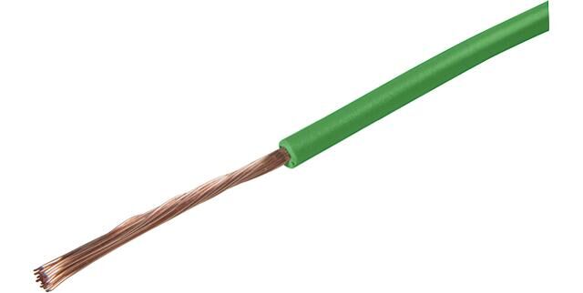 Herth+buss voertuigbeheer kabel cables fly 0.75 qmm 50m green