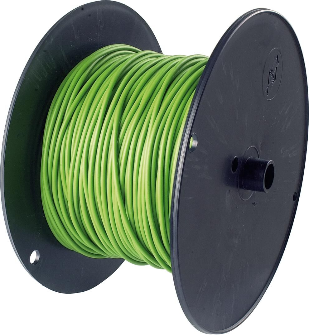 Herth+buss voertuigbeheer kabel rl. kabels groen 1,5 mm v.afroller -100mtr,