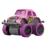 Metal Pull-back Off Road Mini Auto's, 4st.