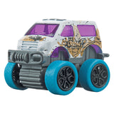 Metal Pull-back Off Road Mini Auto's, 4st.