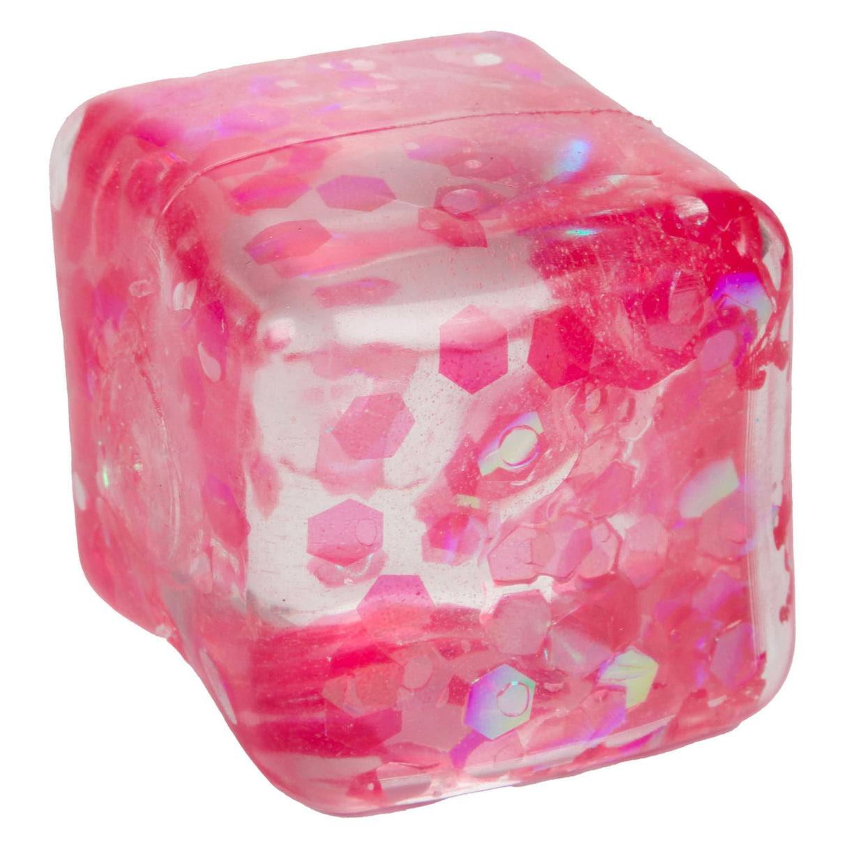Toi-toys fun glitter knijpkubus