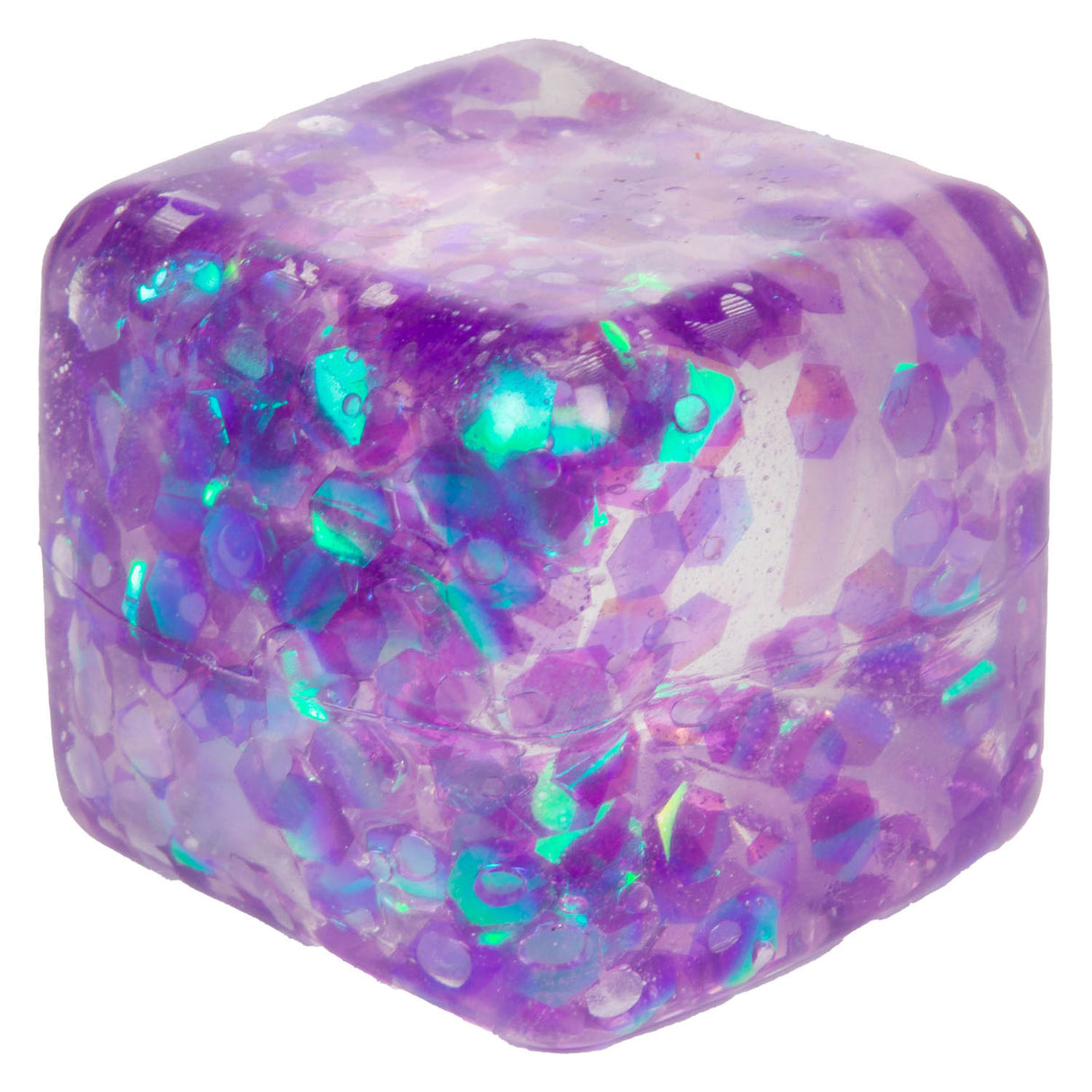 Toi-toys fun glitter knijpkubus