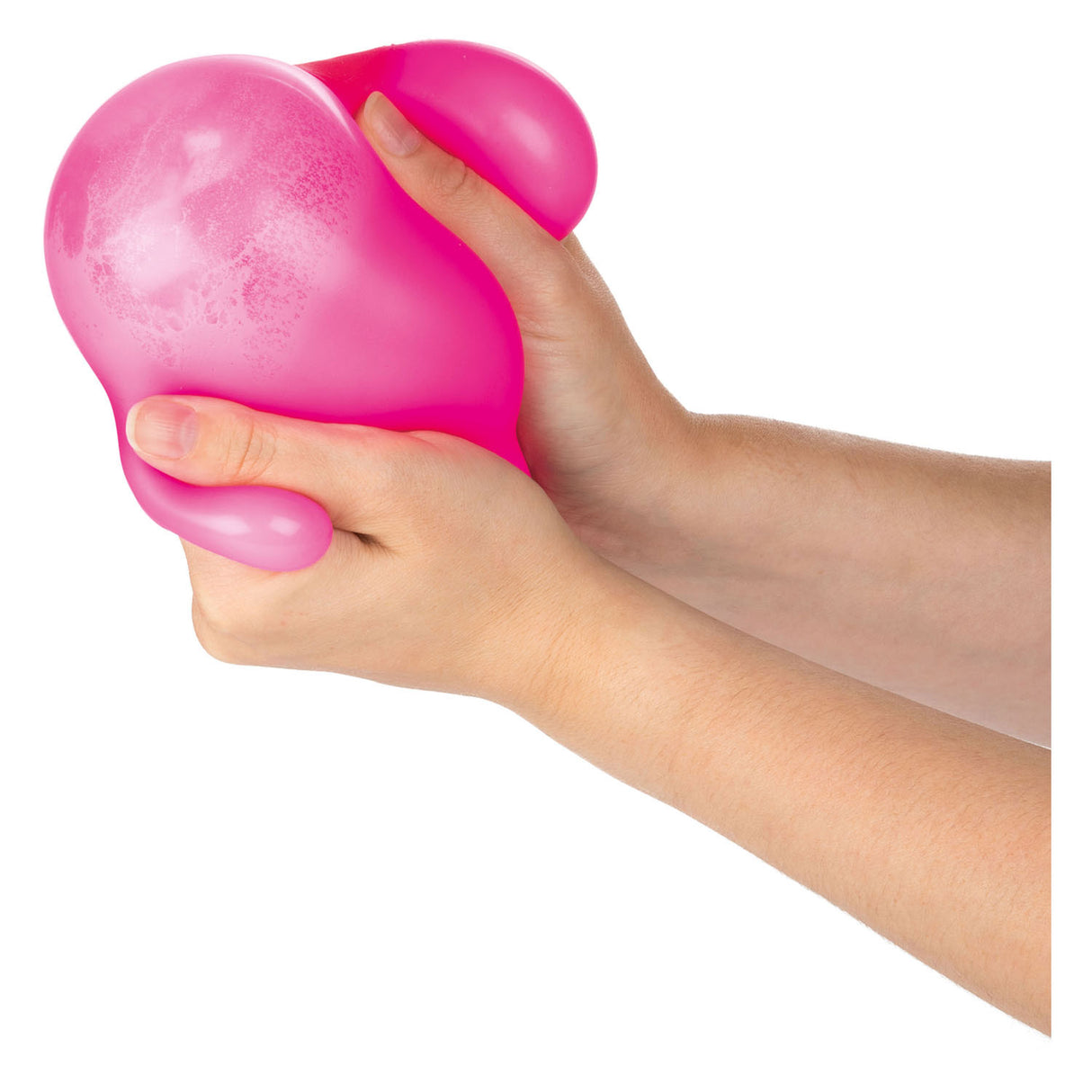 Toi-toys fun kneedbal neon, 10cm