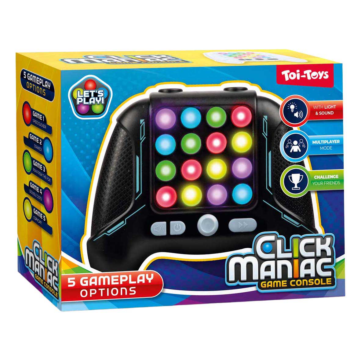 Toi-toys chases light elektronisch spel game controller 5in1
