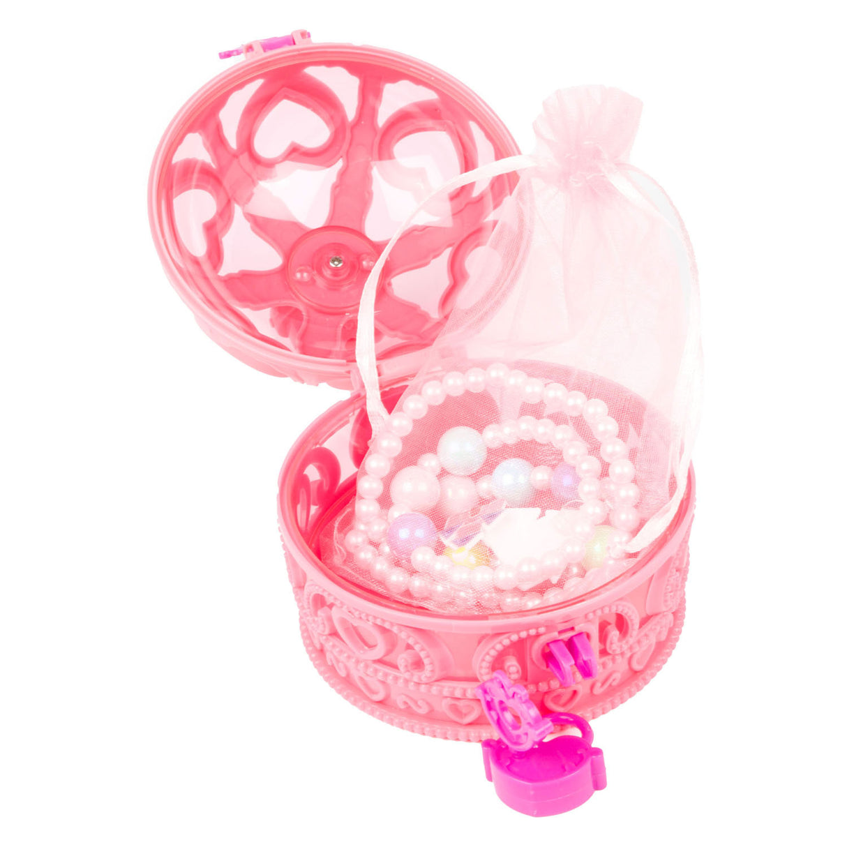 Toi-toys princess friends kroon sieradendoos met accessoires