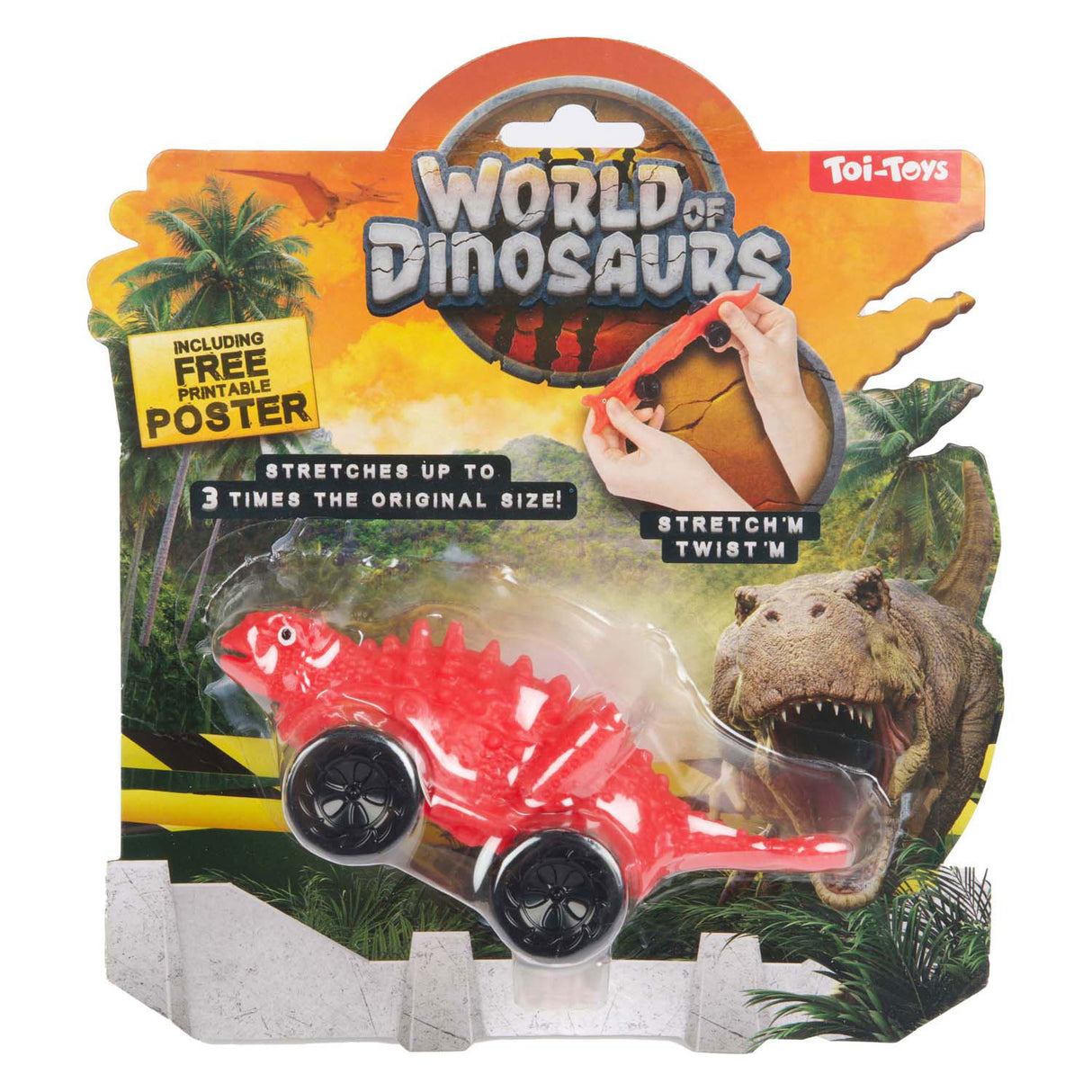 Stretchy dino auto