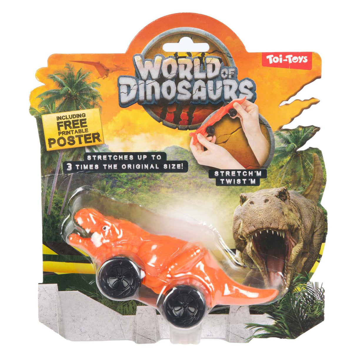 Stretchy dino auto