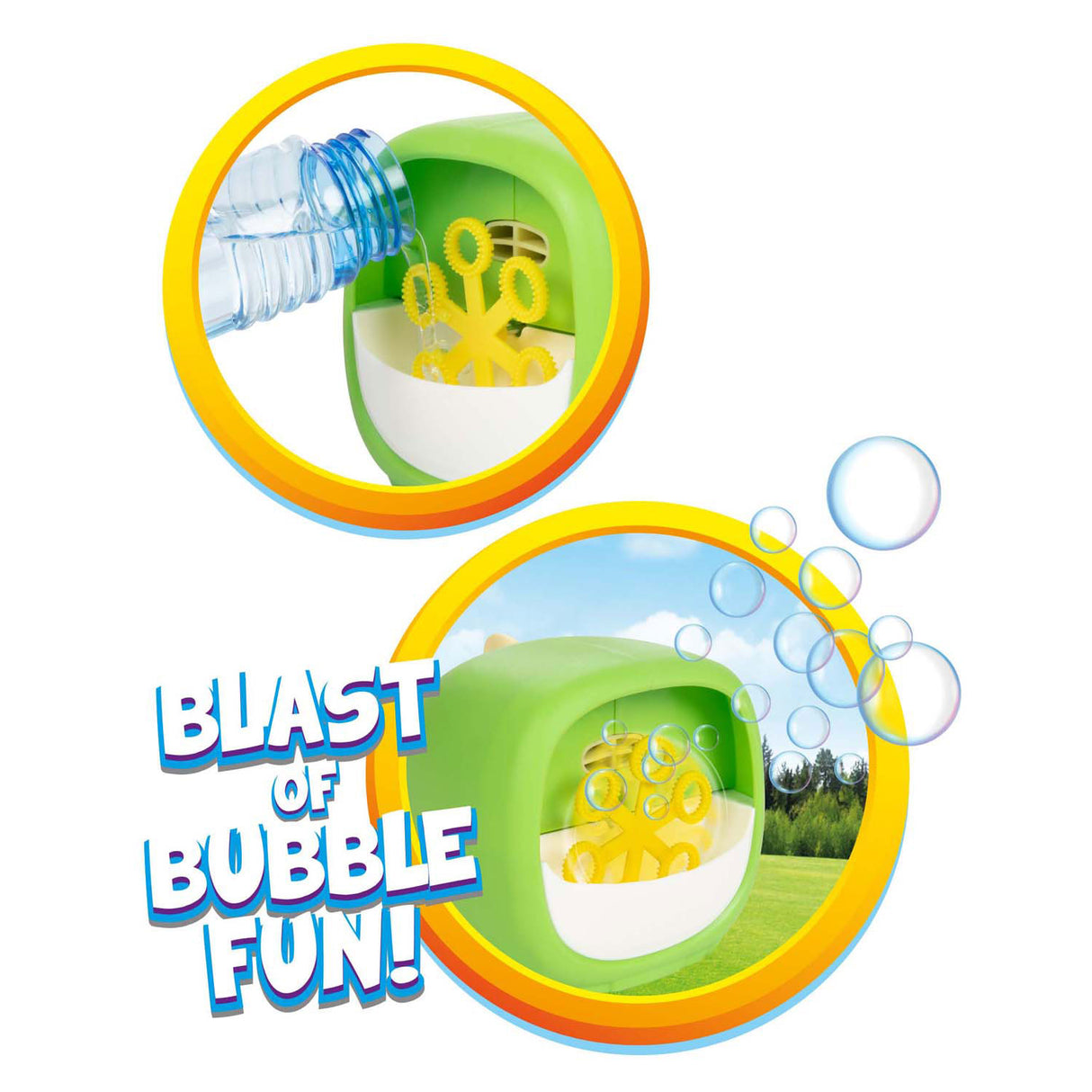 Toi-toys incredibubble bellenblaasmachine kubus