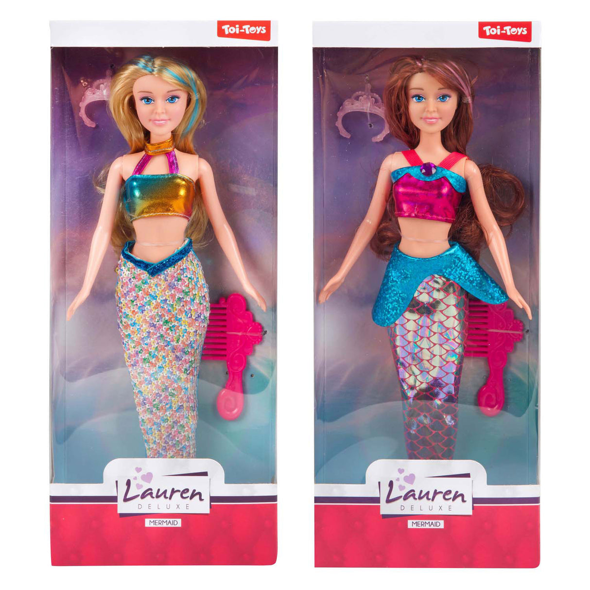 Lauren modepop miss zeemeermin met accessoires