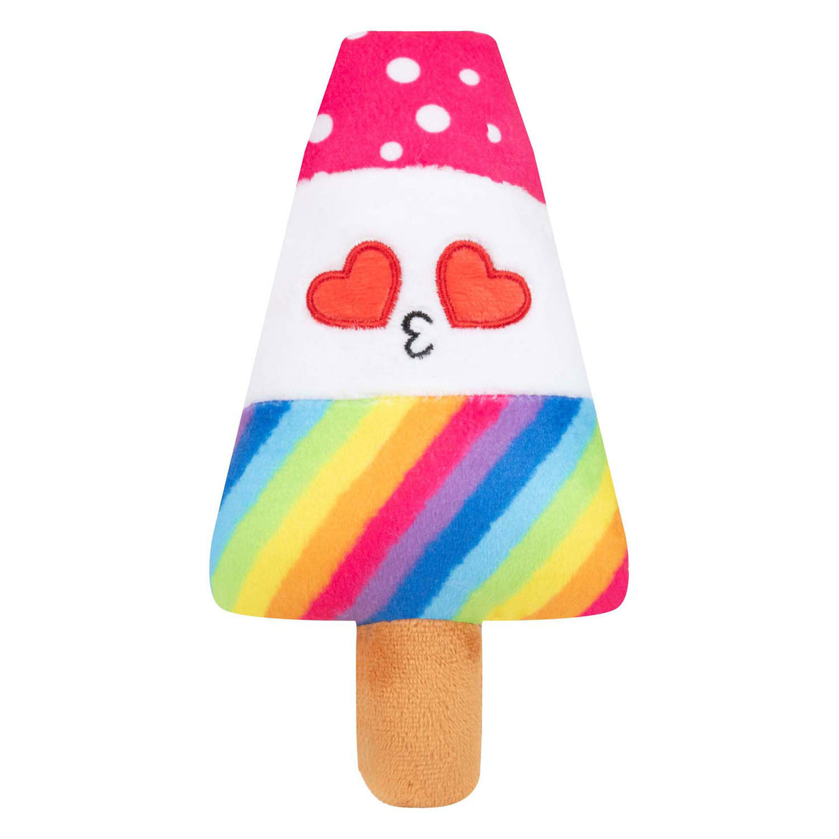 Toi-toys knuffel pluche ijsje, 21cm