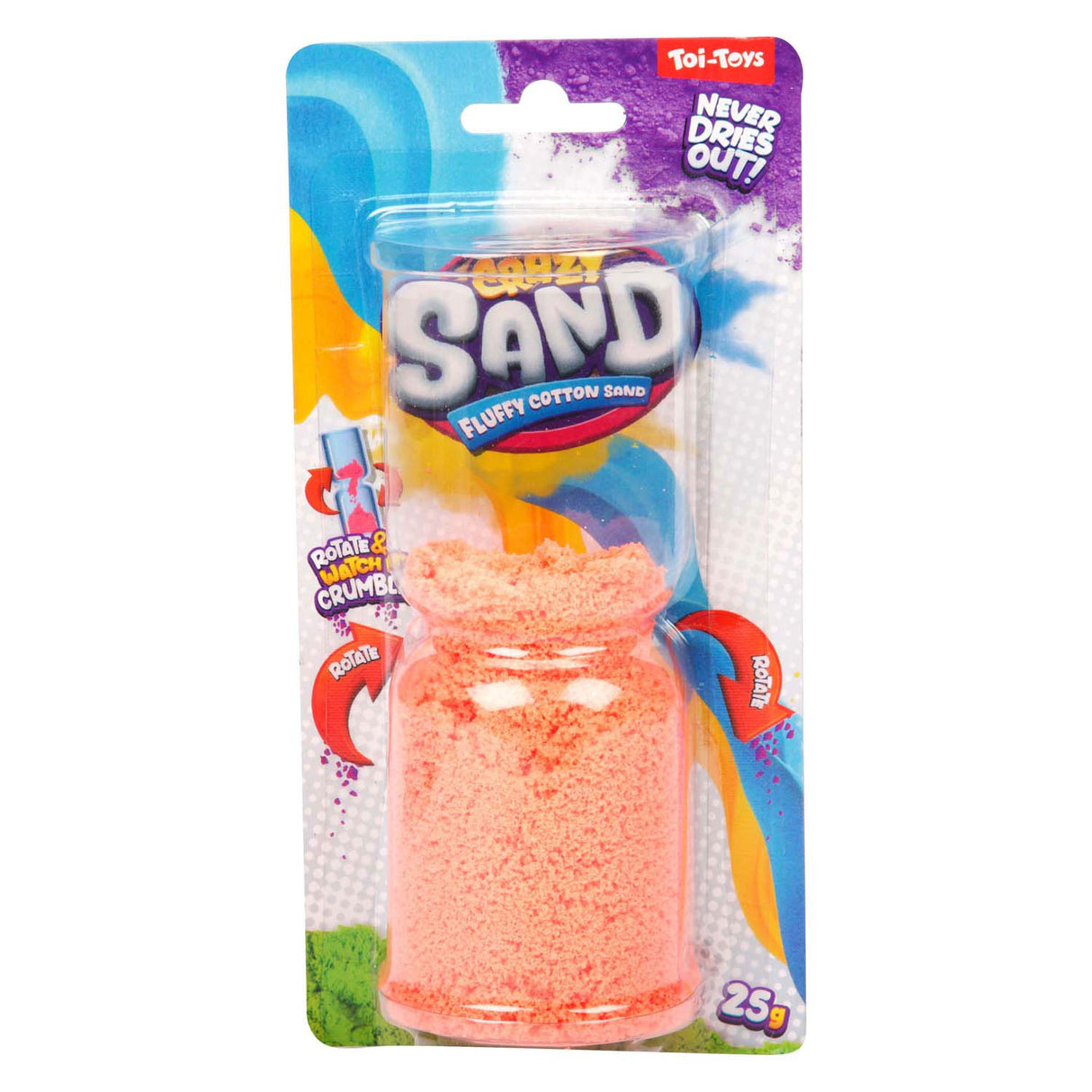 Toi-toys rekbaar zand gek zand, 25 gr