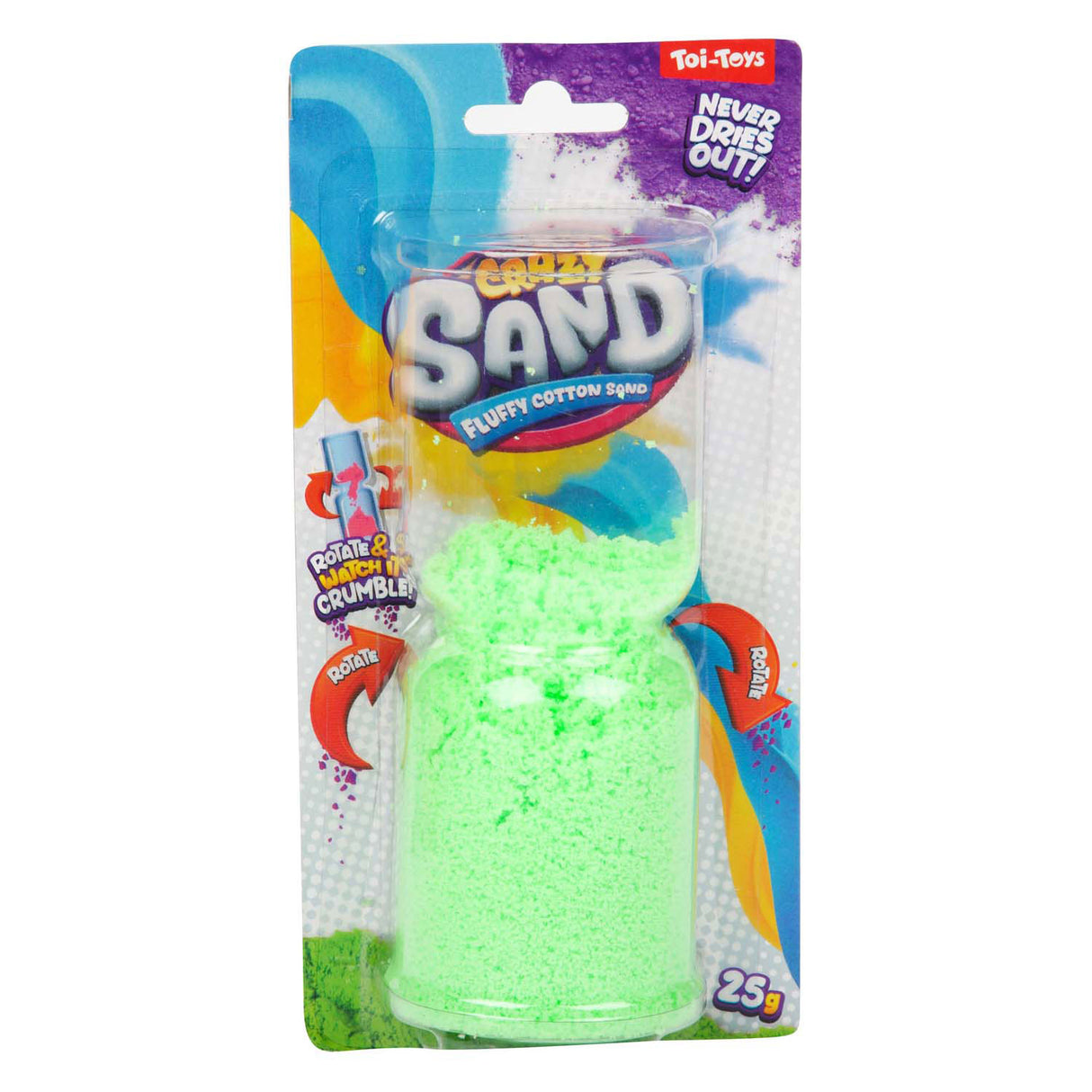 Toi-toys rekbaar zand gek zand, 25 gr
