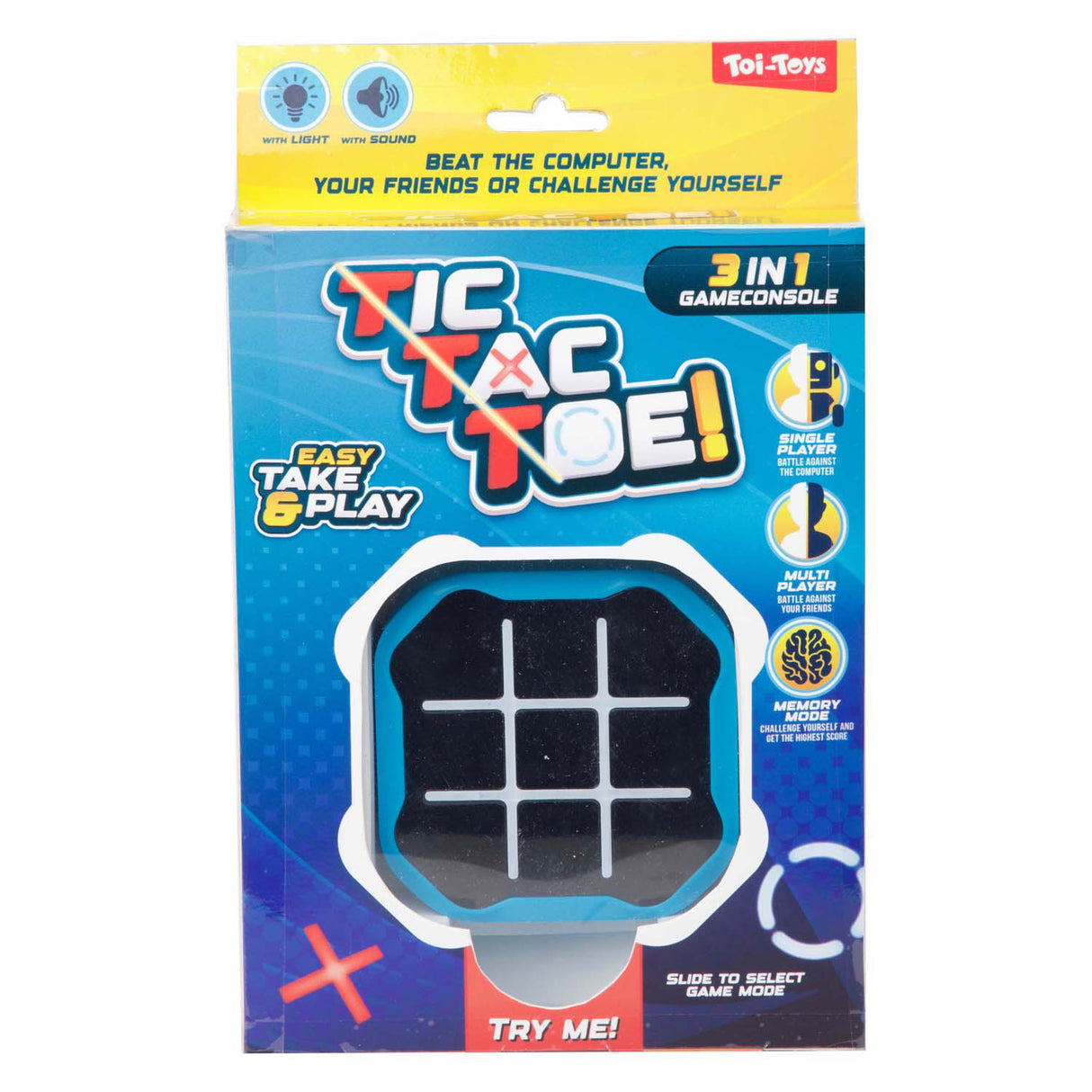 Toi-toys leuke elektrische spel-tic-tac-toe