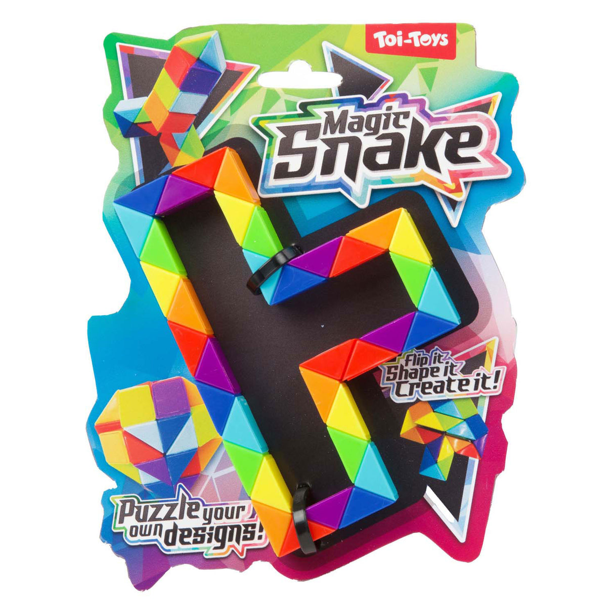 Toi-toys leuke puzzel kleur magische slang