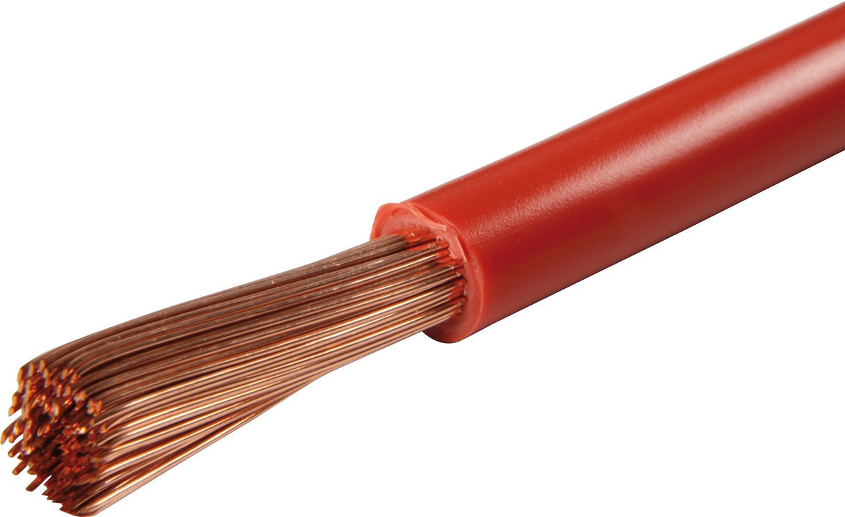 Herth+buss voertuigbeheer kabel kabels 1x16 mm² rood