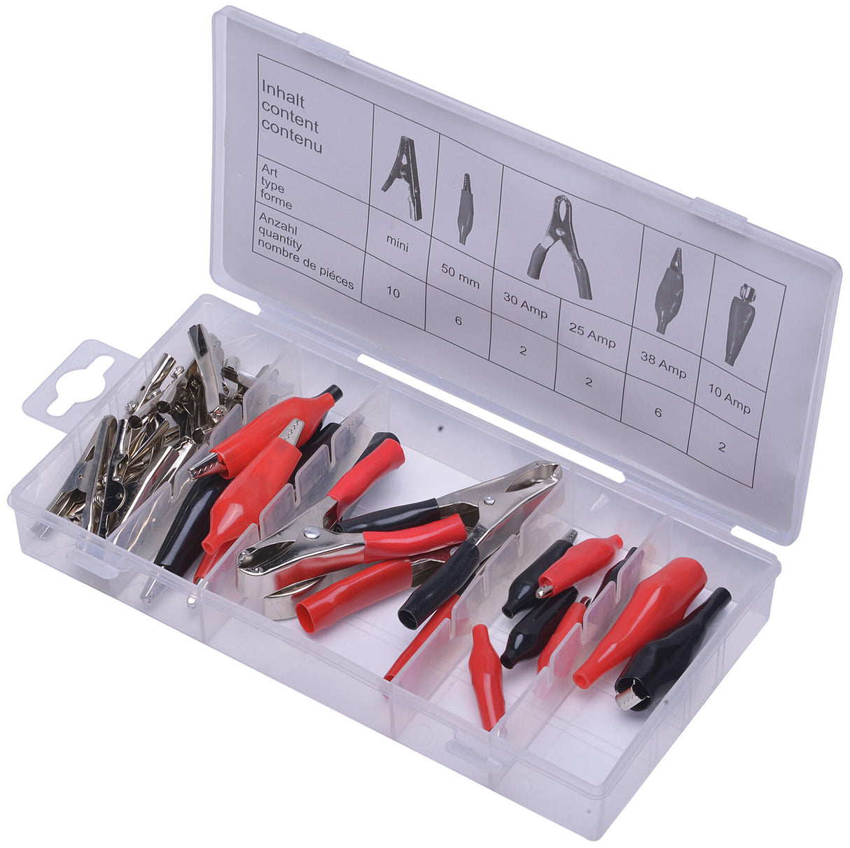 Sw stahl sw-stahl klemmen assortiment set of crocodile clamps 2 sw steel