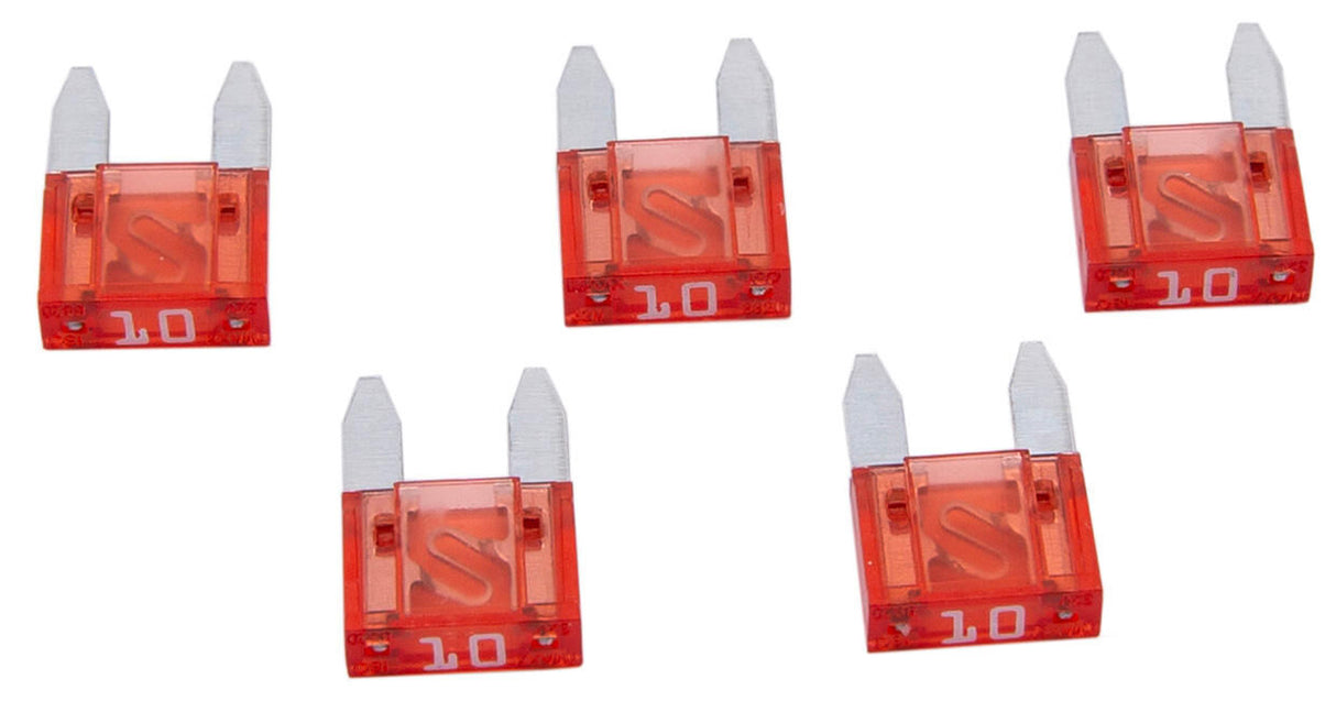 Binnenkort verkrijgbaar dresselhaus mini zekering platte stekker platte zekering mini 10a rood 5 st.