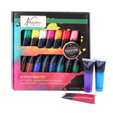 Nassau verf set 18 kleuren 36 ml nassau
