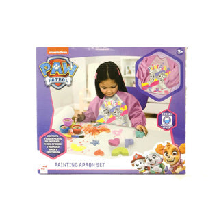 Spinmaster paw patrol vingerverfset met schort roze