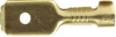 Hella platte stekkers fl.plug 0.5-1.5 100pcs blank 6,3x0,8mm
