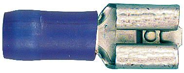Hella bladcontactdoos fl.st.huels.1,5-2,5 100st p.inh.50st blue