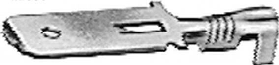 Hella platte stekkers fl.plug 1.5-2.5 100pcs tin-plated 6.3x0.8mm