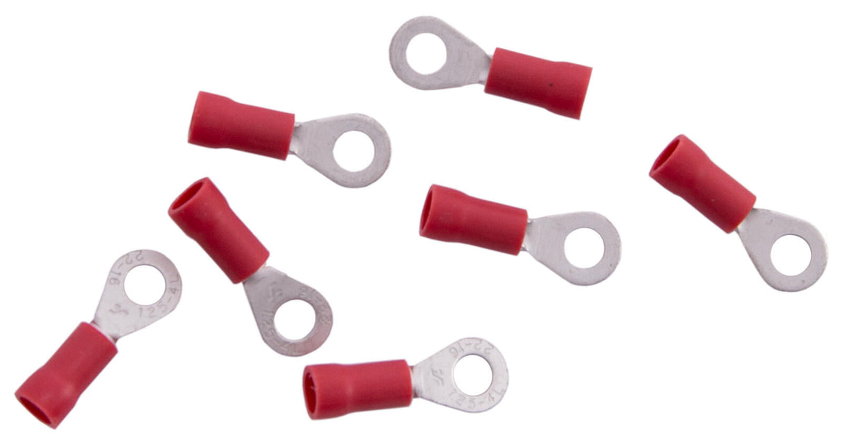 Dresselhaus ringverbinders ring tongue, 4mm, insulat red 0.25 - 1.0 qmm