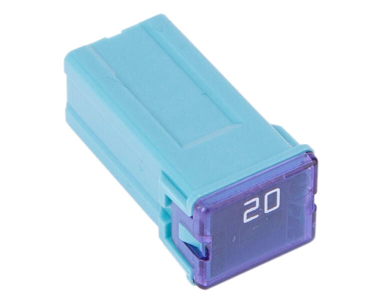 Dresselhaus pal-zekering vrouwelijk (j) block fuse type j 20a female small light blue