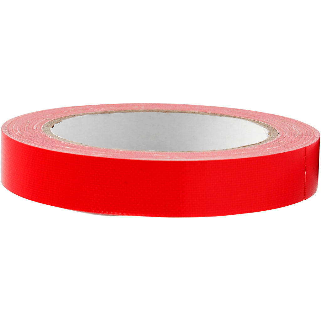 Creativ company canvas tape, b: 19 mm, rood, 25 m 1 rol