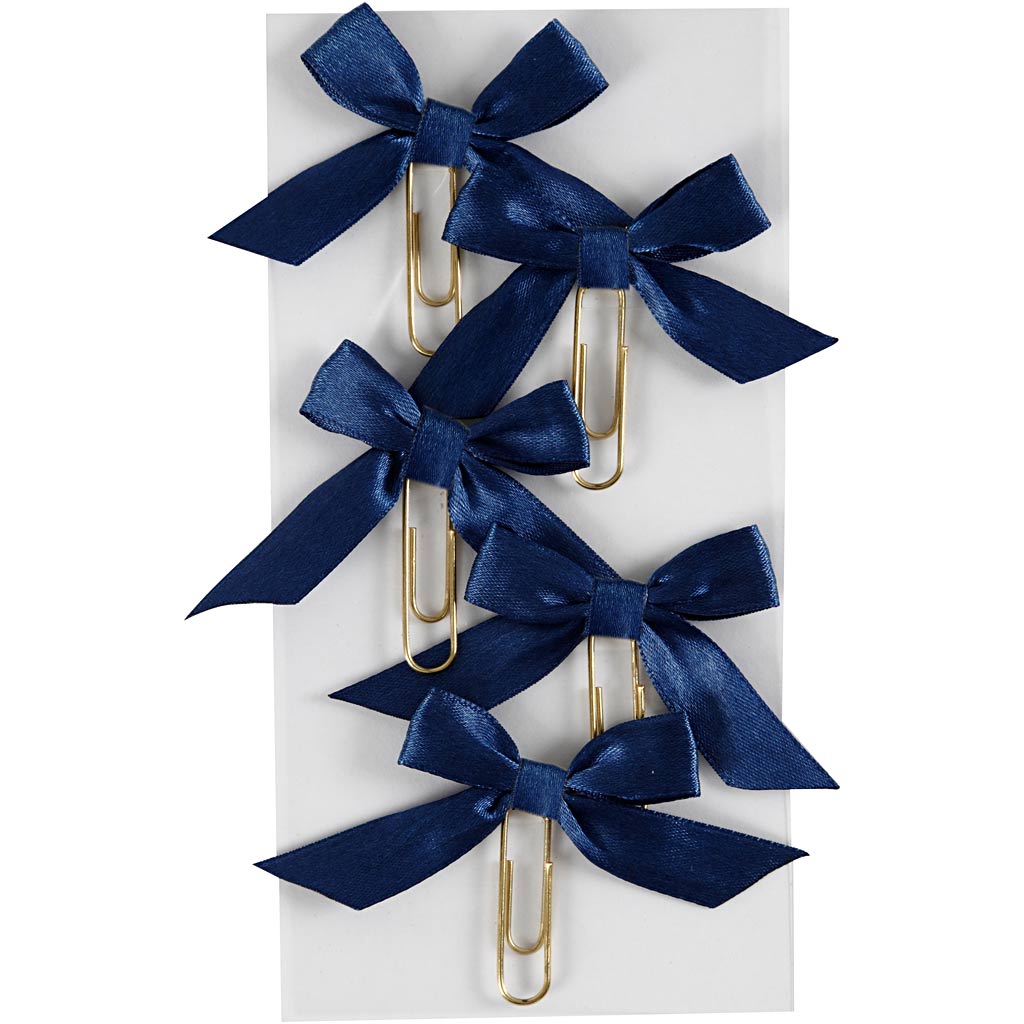 Creativ company paperclips, afm 40x70 mm, blauw, 5 stuk 1 doos