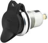 Hella contactdoos built-in socket 2-pin w.cover 18,5mm