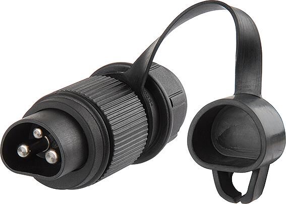 Herth+buss stekker 3-pin plug plastic
