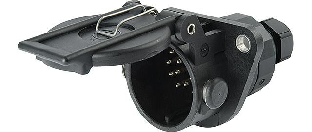 Herth+buss contactdoos sockets 13-pin 24v plastic