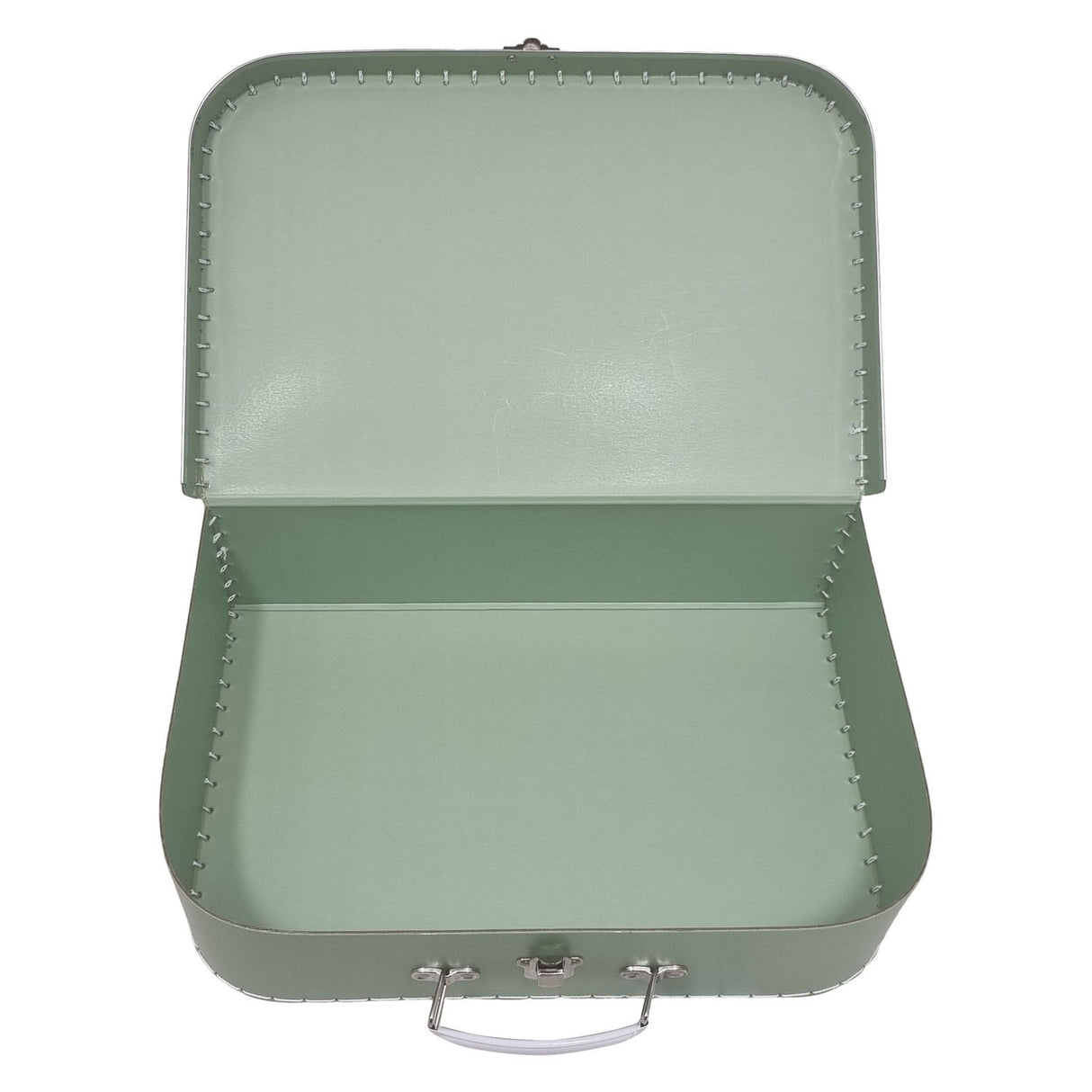 Playwood Kartonnen Koffer Set Groen, 3st.