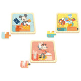 Disney houten mini puzzel 3in1