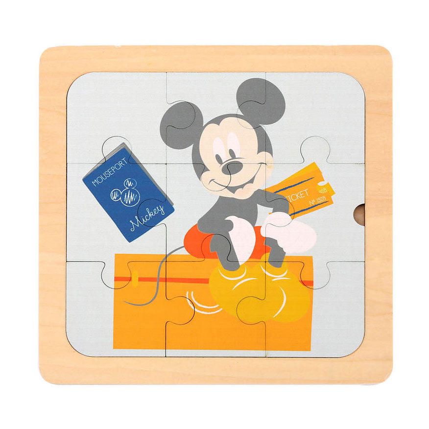 Disney houten mini puzzel 3in1