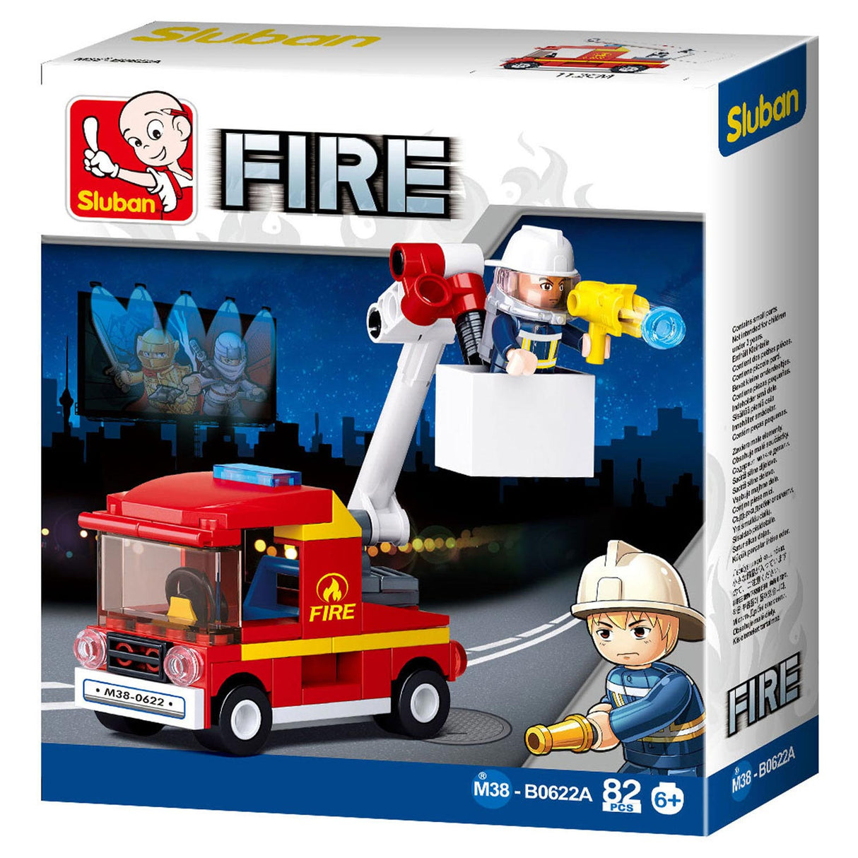 Sluban brandweer kleine hoogwerker