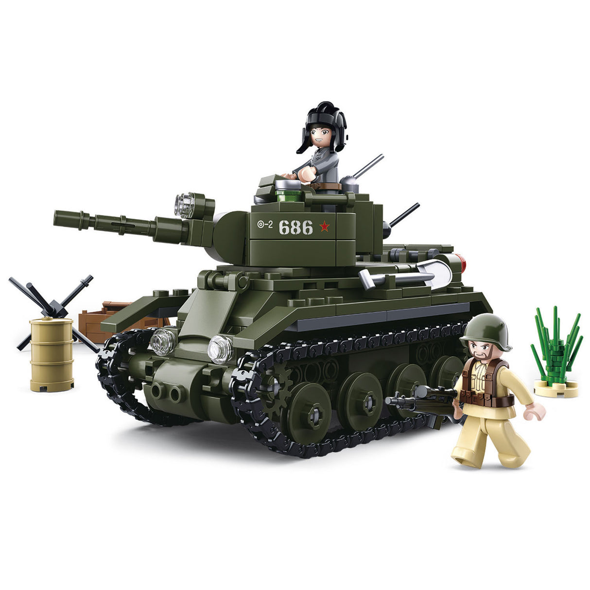 Sluban wwii - bt-7 geallieerde cavalerie tank