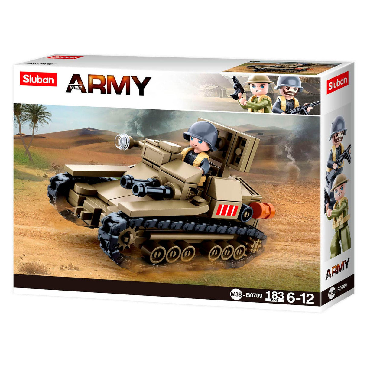 Sluban wwii - kleine italiaanse tank