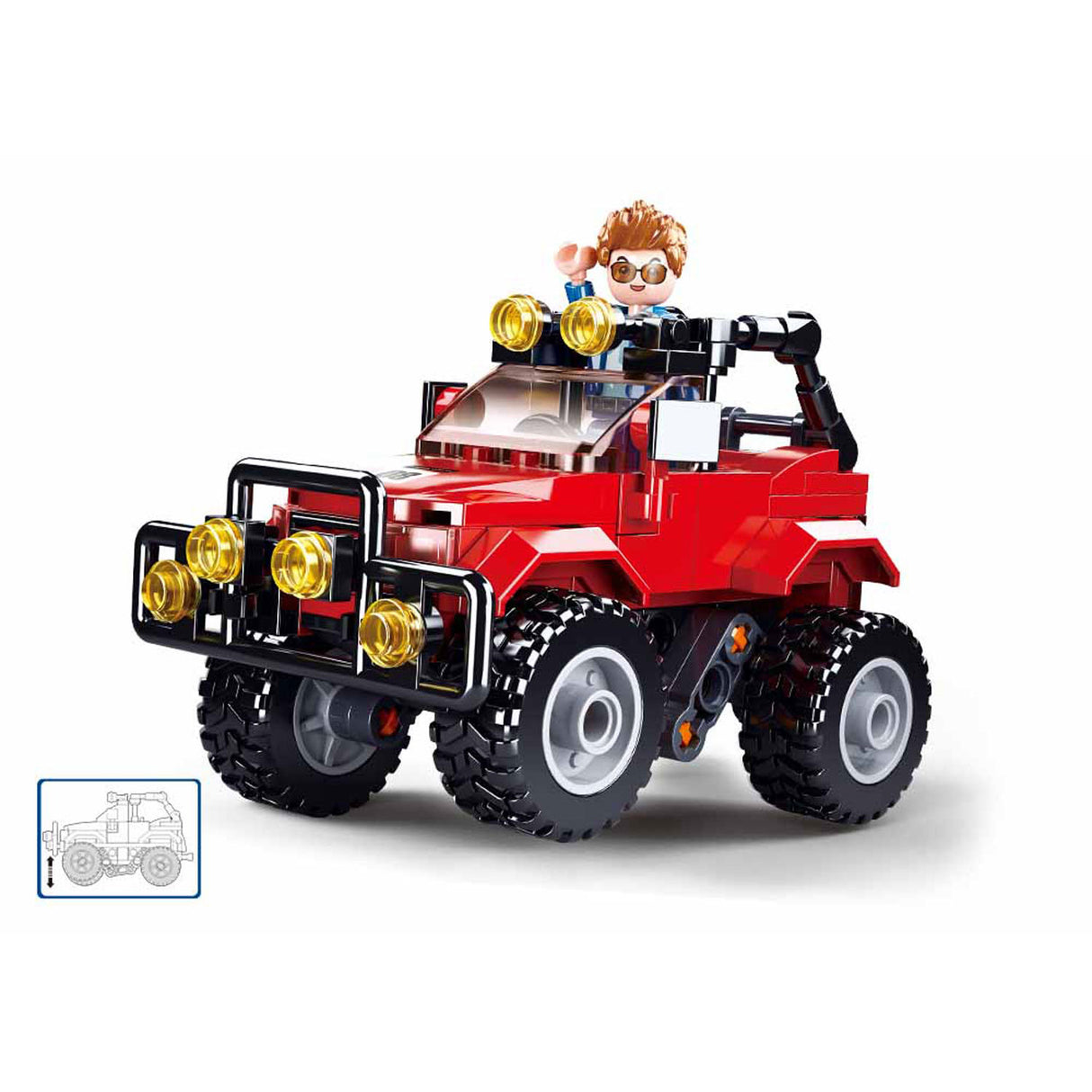Sluban pull back kart