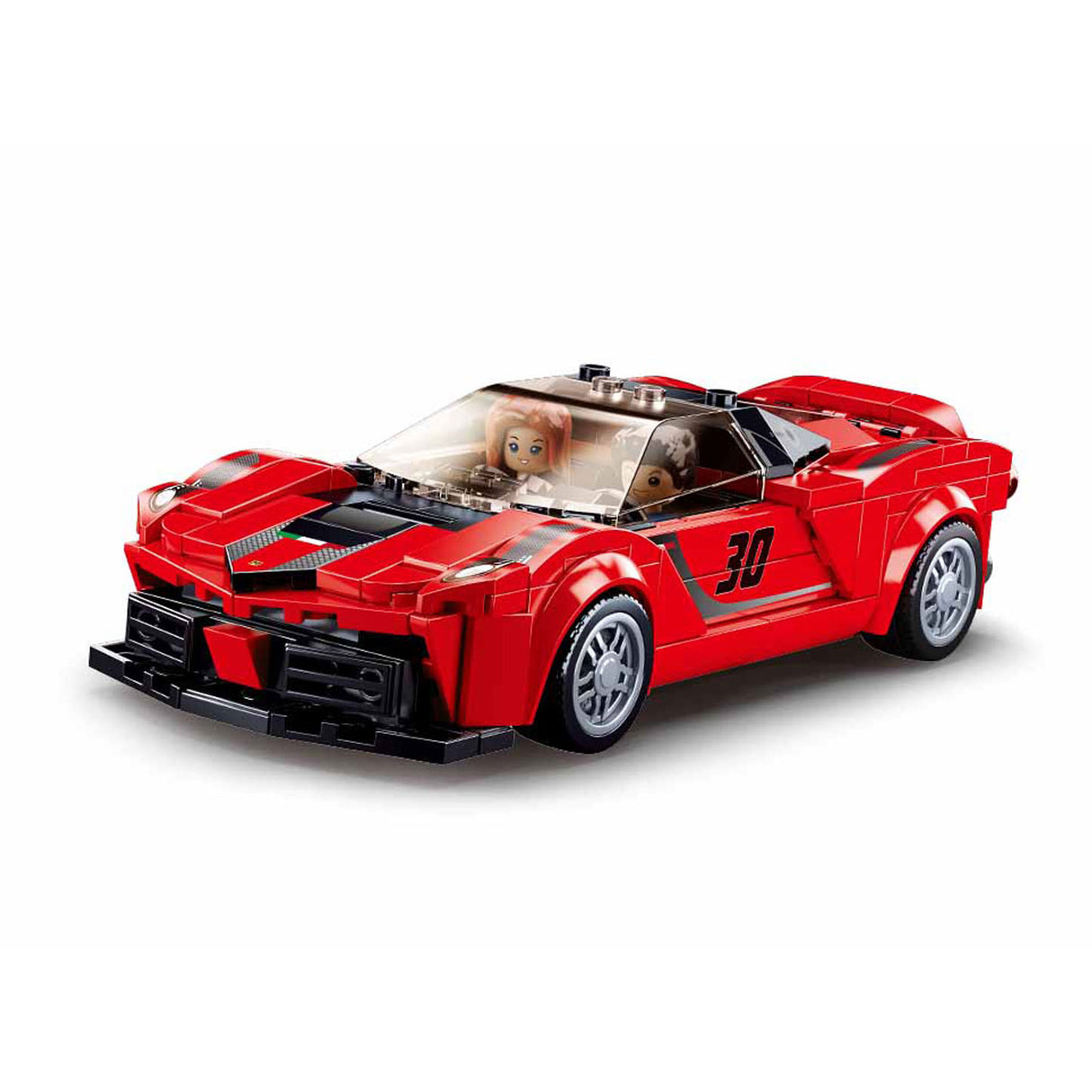 Sluban italiaanse supercar rood
