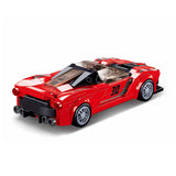 Sluban italiaanse supercar rood