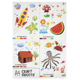 Creative craft group knutselpapierset, 16dlg.