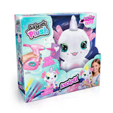 Airbrush pluche axolotlcorn oplichtend