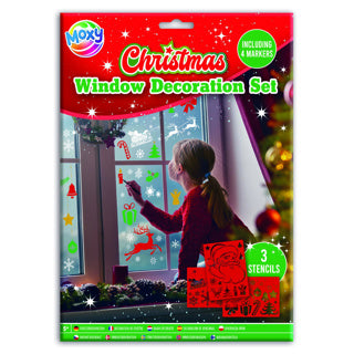 Creative craft group xmas raamdecoratie set