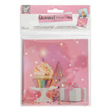 Diamond painting kaartenset 13x13 cm 2 stuks 3 assorti