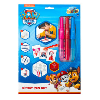 Canenco paw patrol spray pen set in a4 enveloppe
