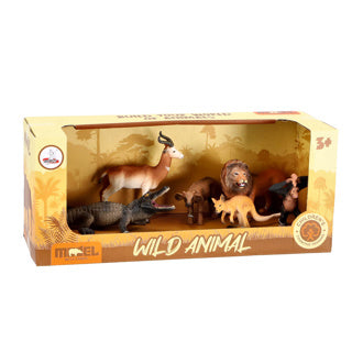 No brand wilde dieren set 6 delig